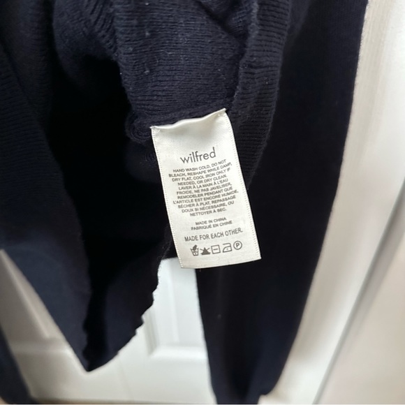 Wilfred Rebecca Sweater Merino Wool in Navy - Picture 5 of 8